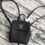 Louis Vuitton Lockme Backpack Mini 54573 Black